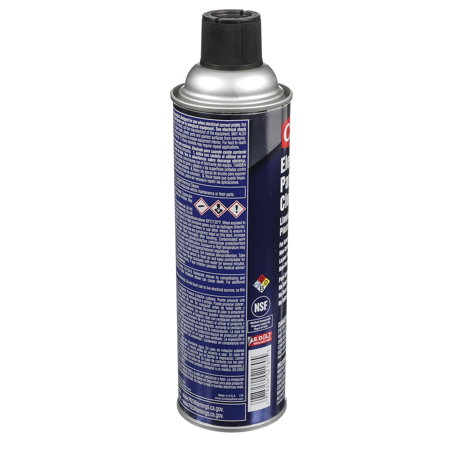CRC Electrical Parts Liquid Cleaner, 19 oz Aerosol Can