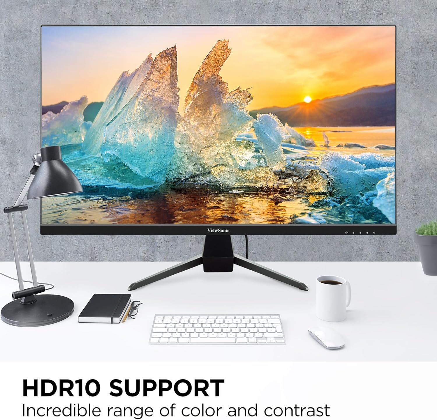 ViewSonic VX Series IPS Monitors with 65W USB-C and Ultra-Thin Bezels
