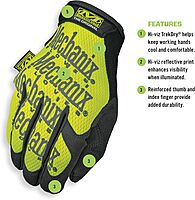 Mechanix Wear The Original Hi-Viz Gloves - High-Visibility Work Gloves