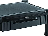 StarTech.com Adjustable Monitor Riser with Drawer and Stackable Columns