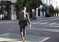 CODi Terra 100% Recycled Grey 15.6" Backpack with Antimicrobial Coating