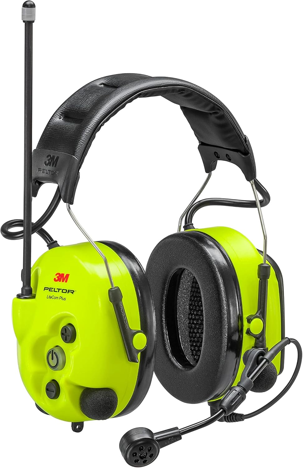 3M PELTOR LiteCom Plus Headset MT73H7A4610NA, Headband Style Hearing Protection, 2-Way Radio