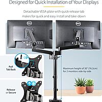 StarTech.com Desk Mount Monitor Arm (VESA 75/100)
