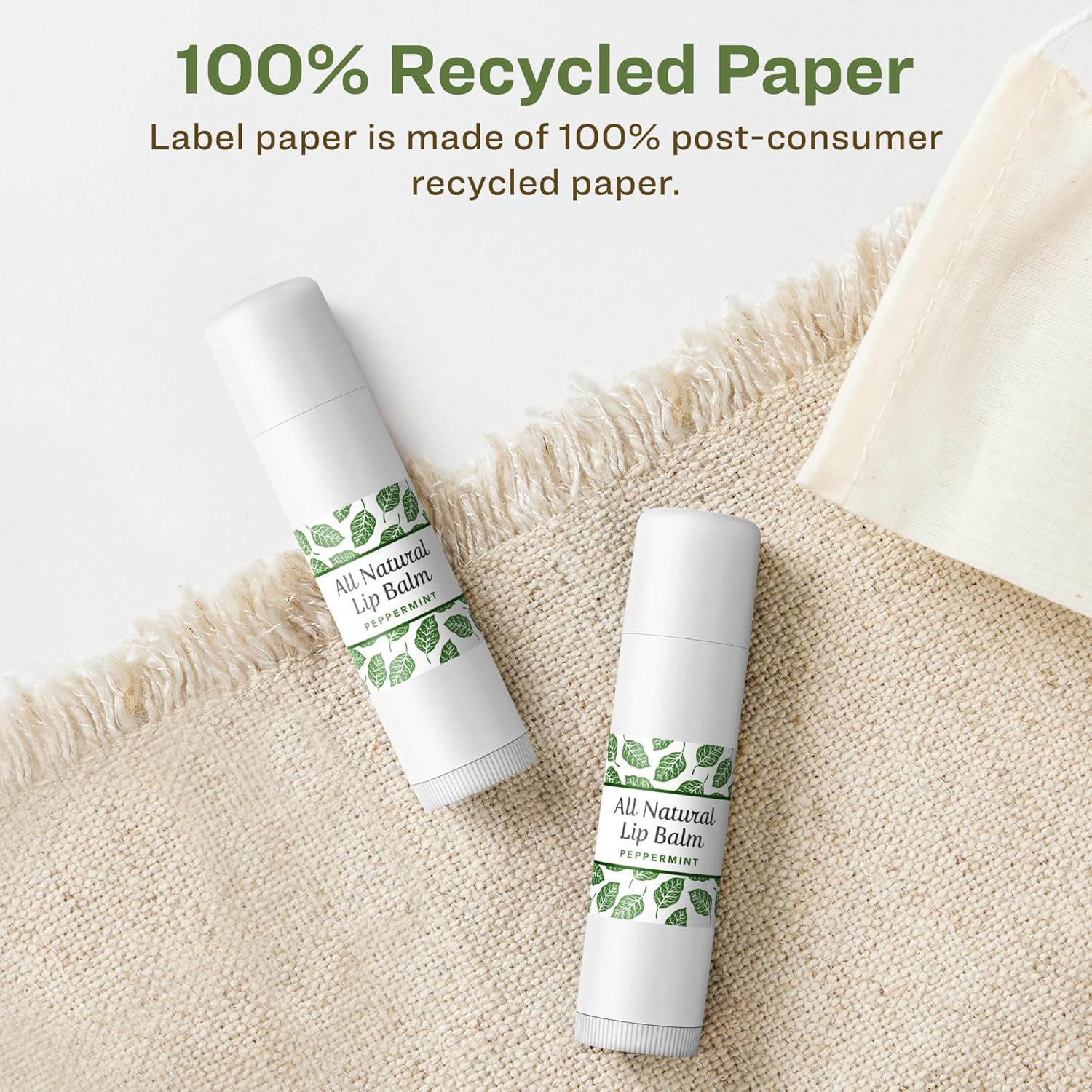 AVERY EcoFriendly Matte White Recycled Square Labels, 3/4" x 3/4", Print-to-The-Edge