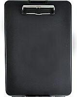 SAUNDERS SlimMate Letter-Size Plastic Storage Clipboard with Low-Profile Clip
