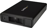 StarTech.com 3.5" External Hard Drive Enclosure with eSATA Cable USB 3.0 / eSATA (Trayless) Hard Drive Enclosure+ Electronic