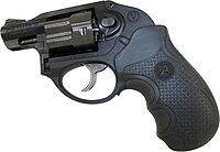 Pachmayr 02482 Diamond Pro Ruger Grips, LCR,Black