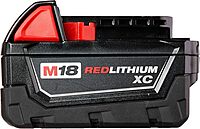 Milwaukee 48-11-1822 Dual M18 Genuine OEM 3 Amp Hour 18V Lithium Ion XC Extended Capacity Battery with Redlink Intelligence