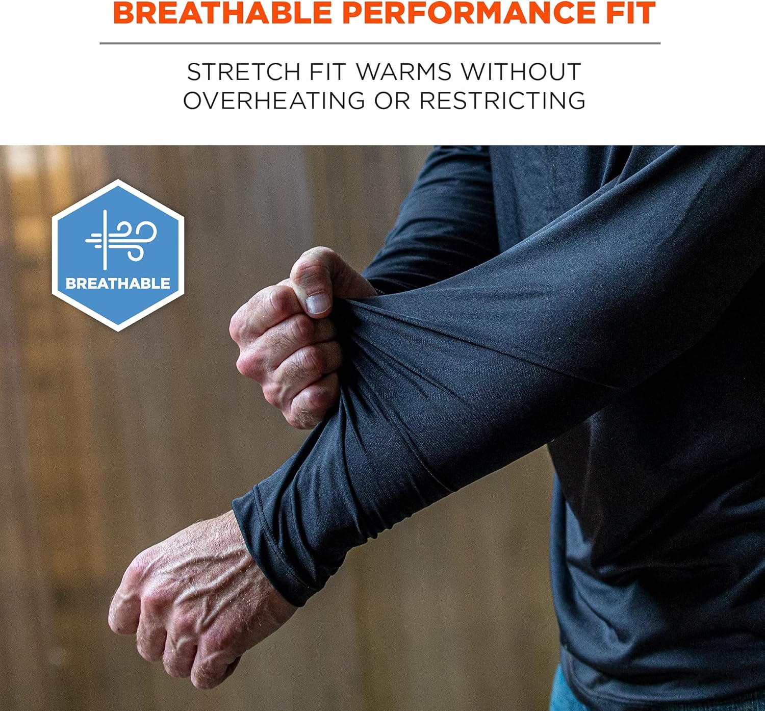 Ergodyne N-Ferno 6436 Long Sleeve Lightweight Base Layer Shirt