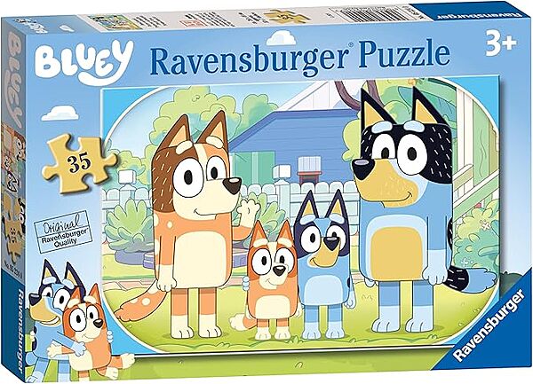 Bluey 35 Piece Jigsaw Puzzle
