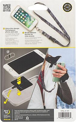 Nite Ize Hitch Phone Anchor & Lanyard – Secure Cell Phone - Anchor & Quick-Release Lanyard for Drop Protection & Convenience