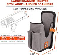 ERGODYNE Squids Barcode Scanner Holster with Belt Clip or Loop