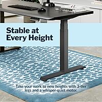 VARI ComfortEdge Electric Standing Desk – Adjustable Sit-Stand