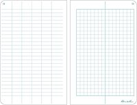 Rite in the Rain Weatherproof Hard Cover Notebook, 4 3/4" x 7 1/2", Yellow Cover, Field Pattern (No. 350F), 7.5 x 4.75 x 0.625