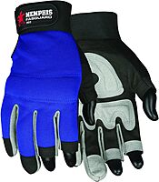 MCR Safety 902 Fasguard Fingerless Synthetic Leather Multi-Task Gloves