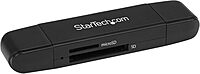 StarTech.com Portable USB 3.0 Memory Card Reader - CFast SD microSD
