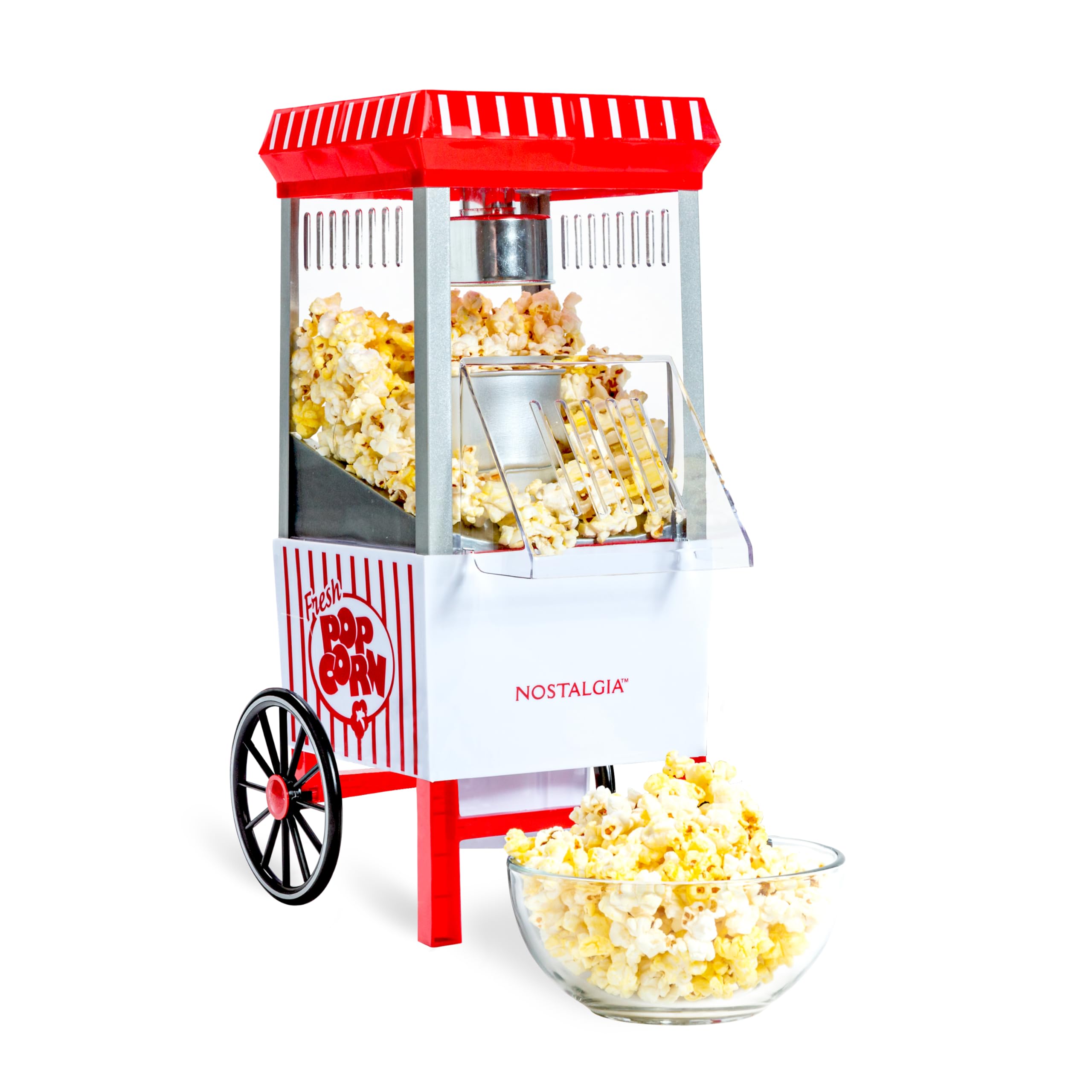 Nostalgia Vintage Hot-Air Popcorn Maker Machine