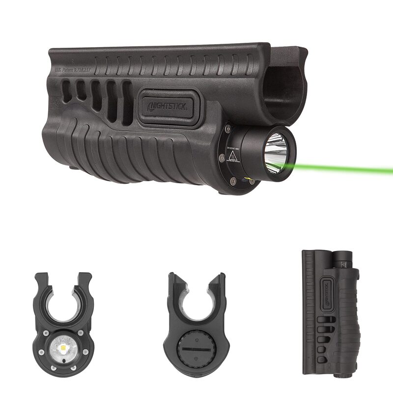 NIGHTSTICK SFL Shotgun Forend Light with Green Laser - 1200 Lumens