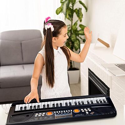 Gooyo GY-430A1 37-Key Musical Piano Keyboard with Microphone