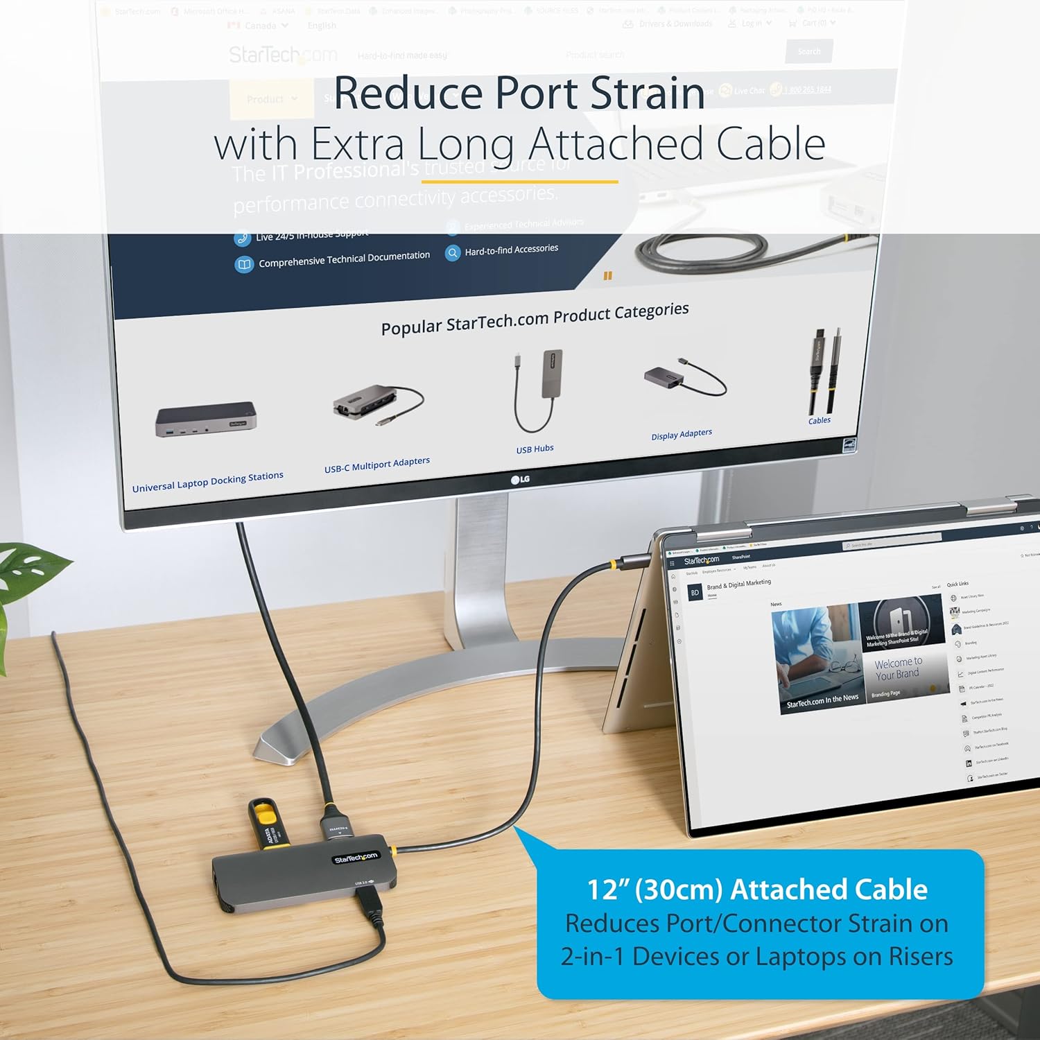 StarTech USB-C Multiport Adapter Docking Station