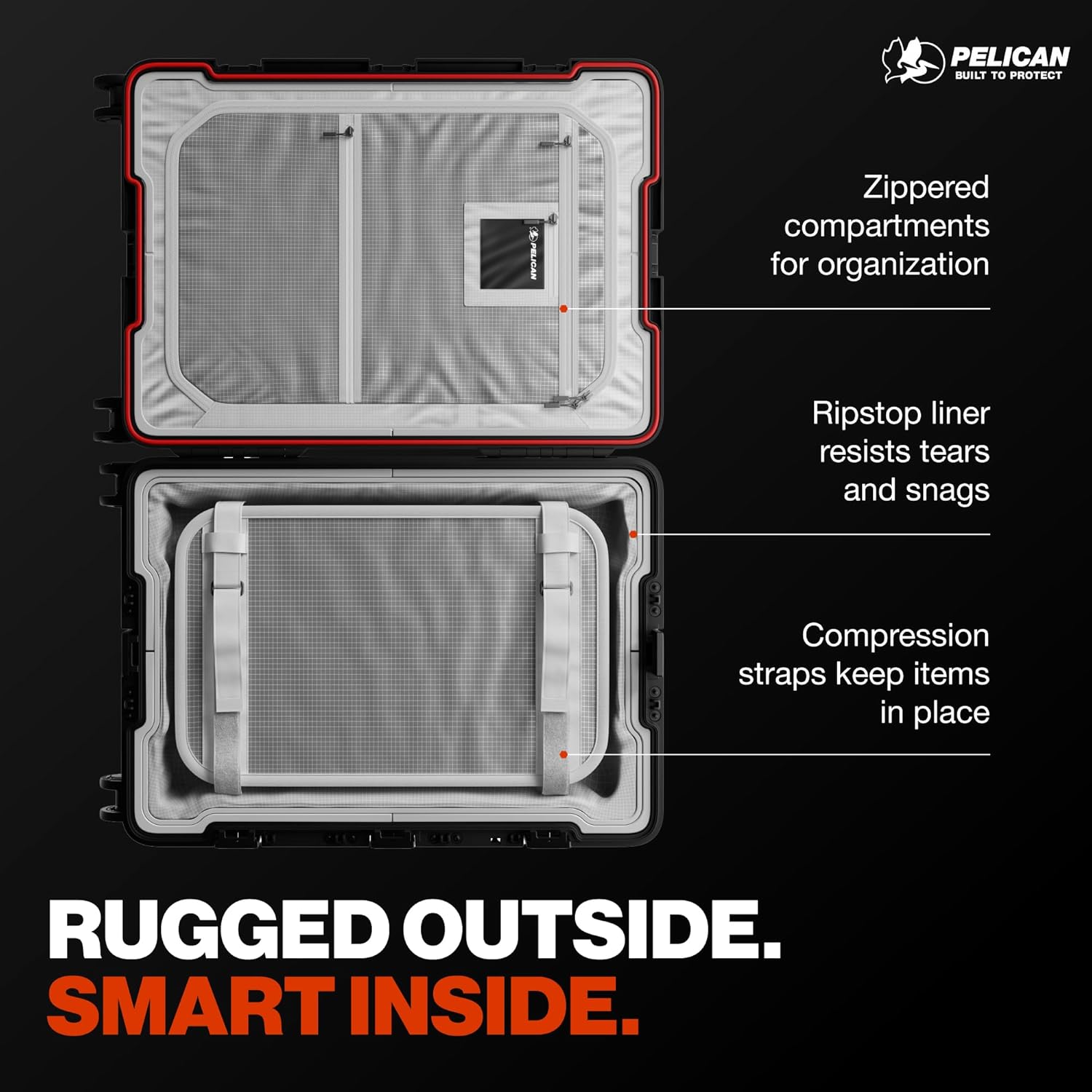 Pelican ATX Hard-Sided Travel Luggage