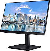 SAMSUNG FT45 Series FHD 1080p IPS Business Monitor, 75Hz, HDMI/DisplayPort, USB Hub, Height-Adjustable Stand, 3 Yr Warranty