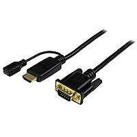 StarTech.com HDMI to VGA Active Adapter/Cable