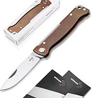 BÖKER PLUS® Atlas knife - small slipjoint folding pocket knife - metal handle - EDC full metal - Vintage Sandvik knife