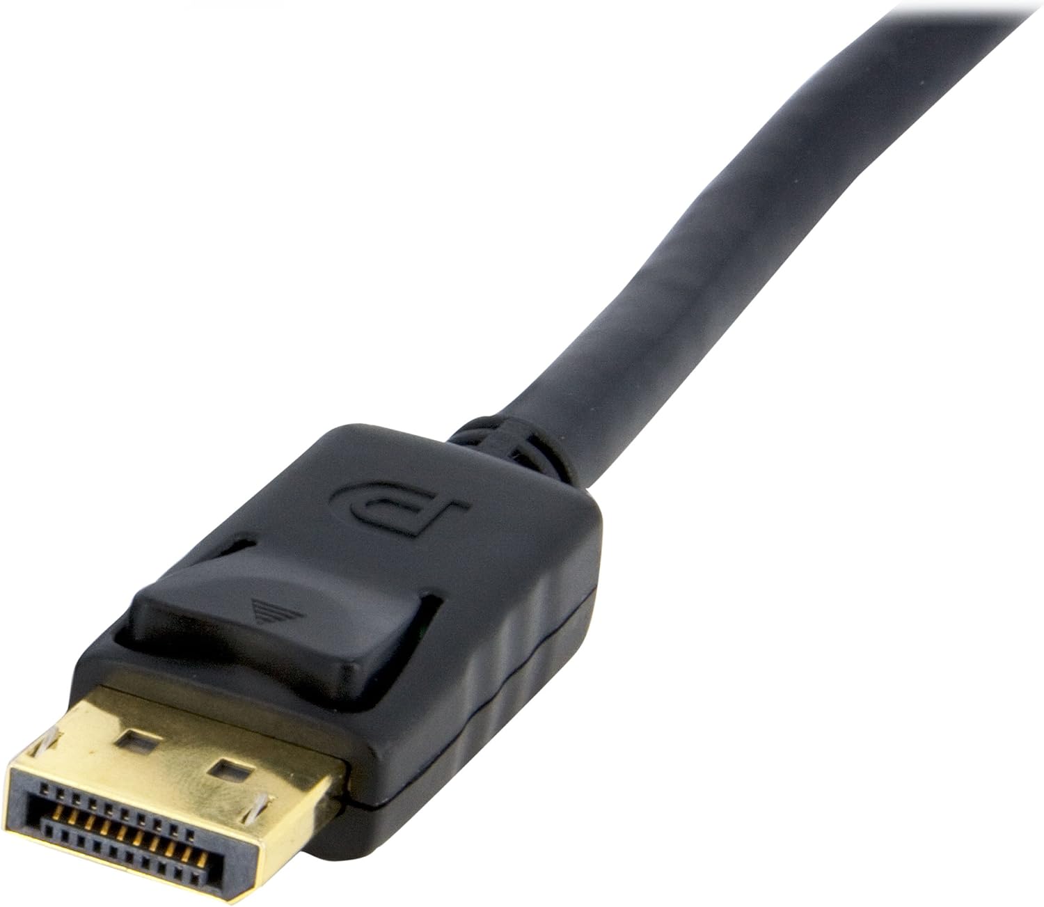 StarTech.com 3 ft DisplayPort Male to Female Panel Mount Cable (DP 1.2)