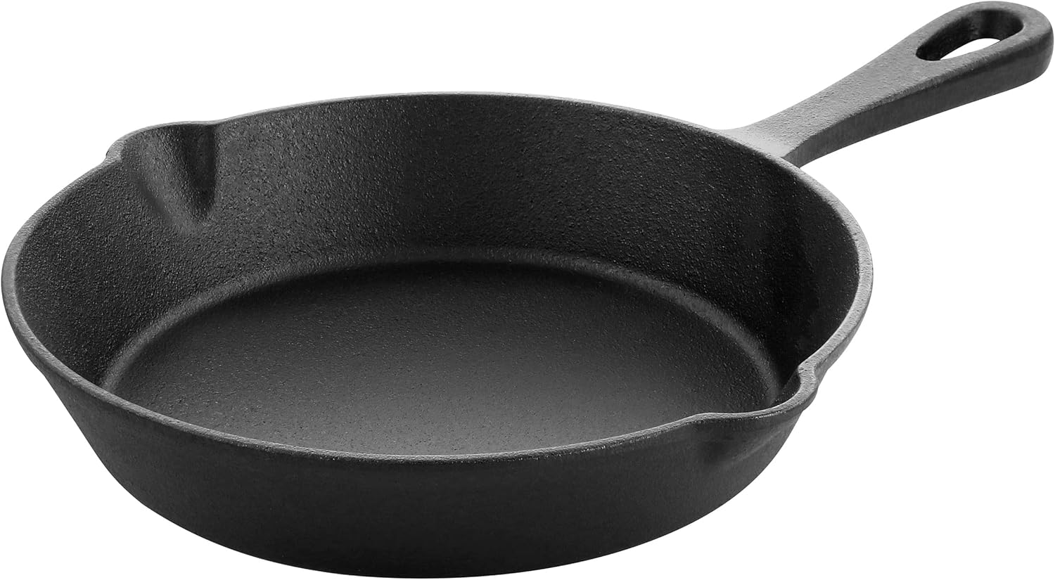 MegaChef Pre-Seasoned Round Cast Iron Frying Pan