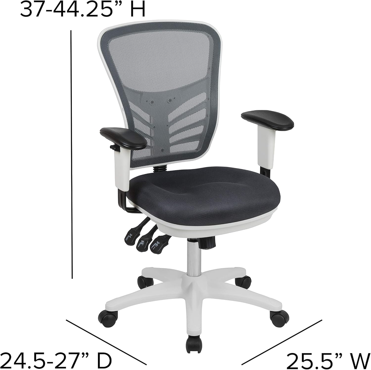 Flash Furniture Nicholas Mid-Back Swivel Office and Gaming Chair