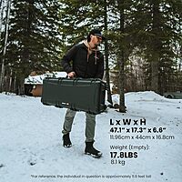 NANUK 985/990 Hard Case with Wheels & Custom Foam Insert