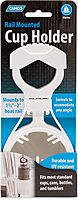 CAMCO Clamp-On Rail Mounted Cup Holder