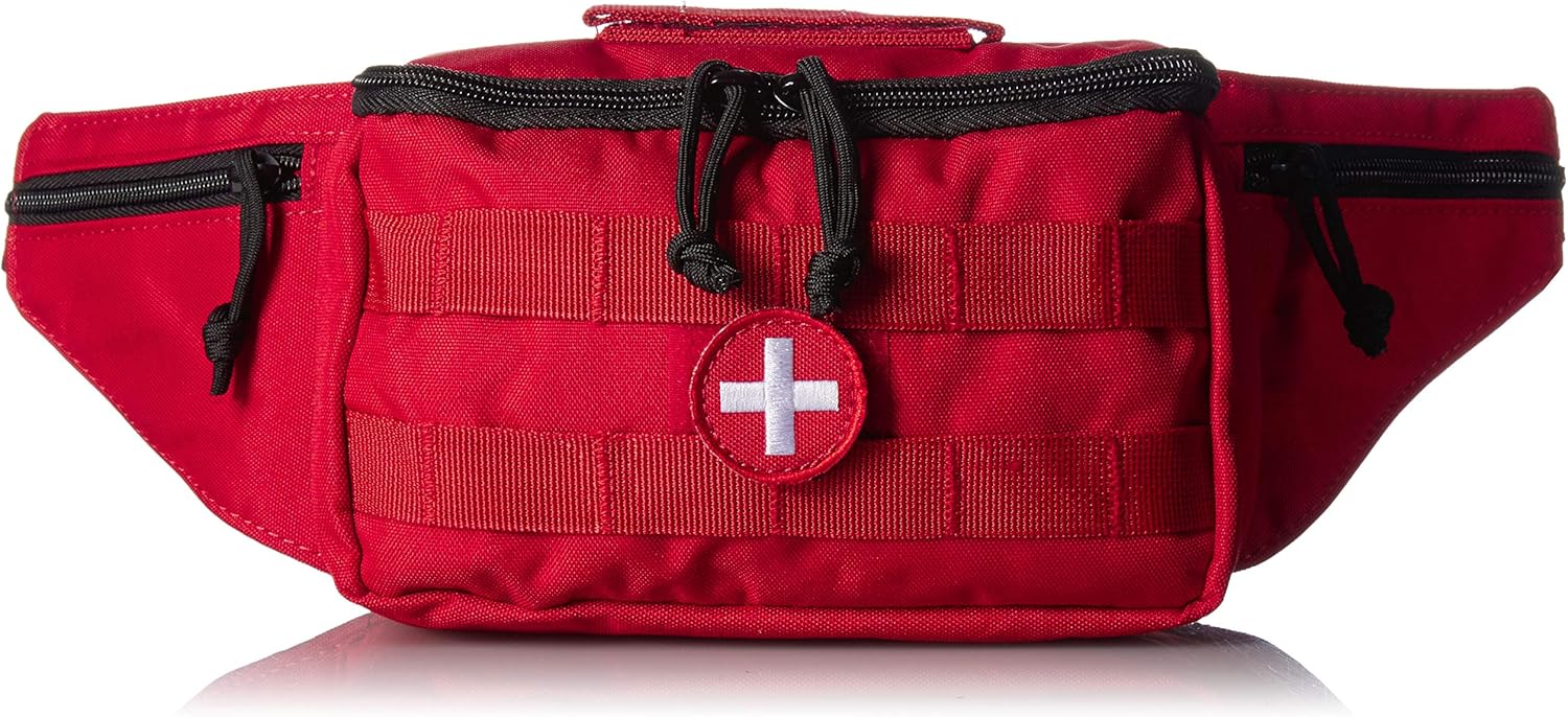 VooDoo Tactical 15-0147016000 Medical Fanny Pack, Red