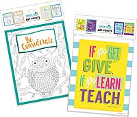 Barker Creek Art Prints Set of 8, Be All You Can Be, Inspirational Art Prints with a Motivational Theme, 8" x 10", Suitable for Framing, Set of 8 (4191)