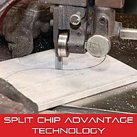 Starrett Intenss Bi-Metal Band Saw Blade with M42 HSS Cutting Edge