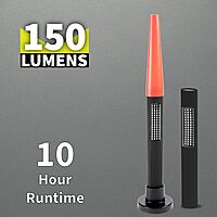 Nightstick NSP-1174-K01 LED Safety Light & Flashlight Combo Kit - White & Amber Floodlight