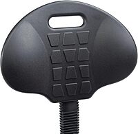 National Public Seating Ribbed Ventilation Design Height Adjustable Task Chair with Polyurethane Seat and Waterfall Edge