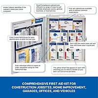 First Aid Only 25 Person Medium SmartCompliance 94 Piece Refill Cabinet Without Medications (90578)