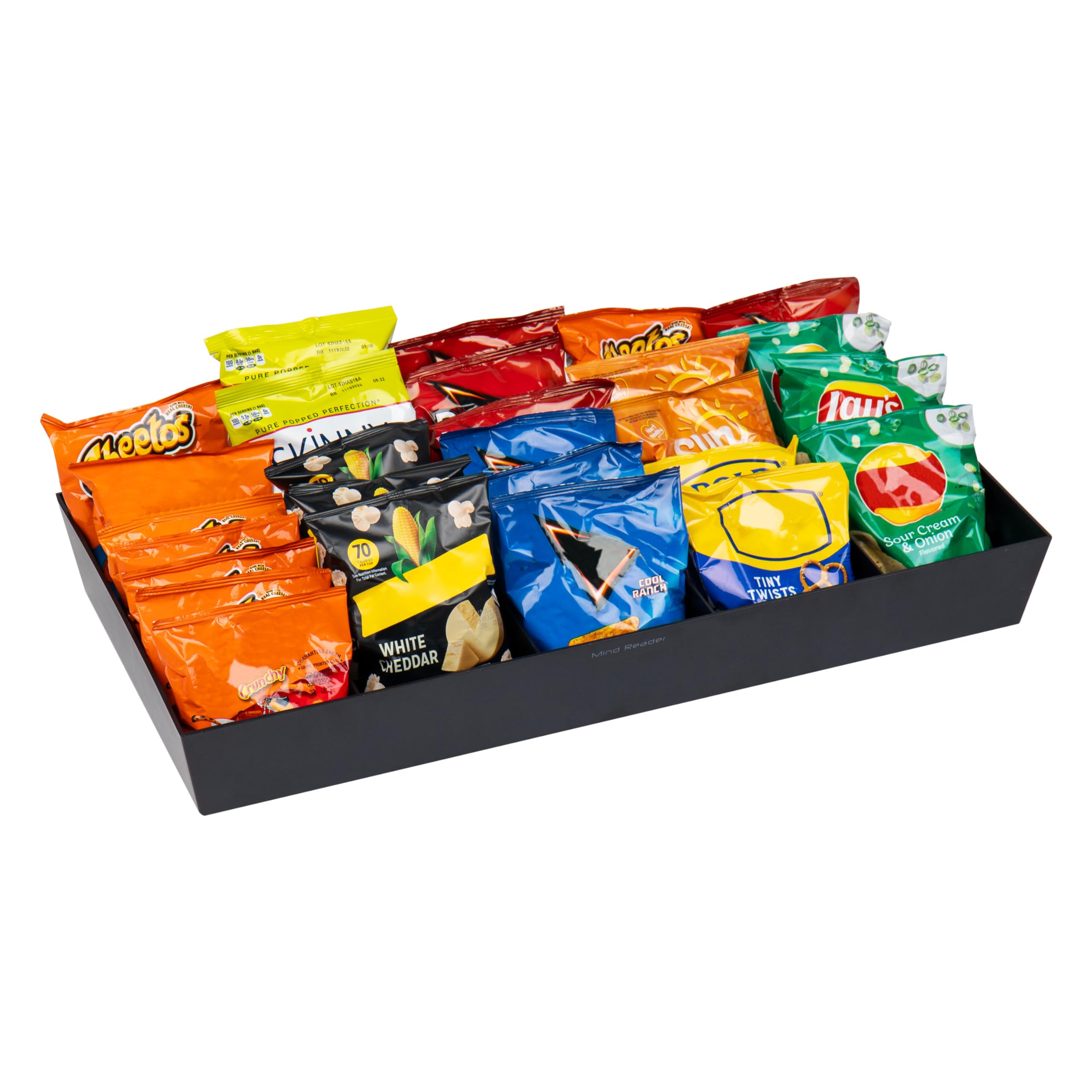 MIND READER Snack Tray Countertop Organizer