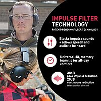 Safariland Impluse Range Kit - Includes Foam Impulse Hearing Protection, Ultra Compact Earmuffs, and HD Flex Protective Eyewear