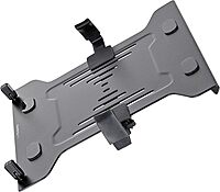 StarTech.com VESA Laptop Tray - Adjustable Monitor Arm Laptop Tray Secures Notebooks (4.5kg / 9.9lb) - 75x75 & 100x100 VESA Mount Holes - Ventilated - for Monitor Desk Mounts/Stands (Laptop-ARM-Tray)