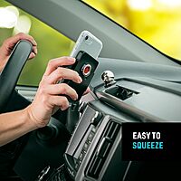 Nite Ize Steelie Squeeze Clamp - Magnetic Cell Phone Holder for Dashboards