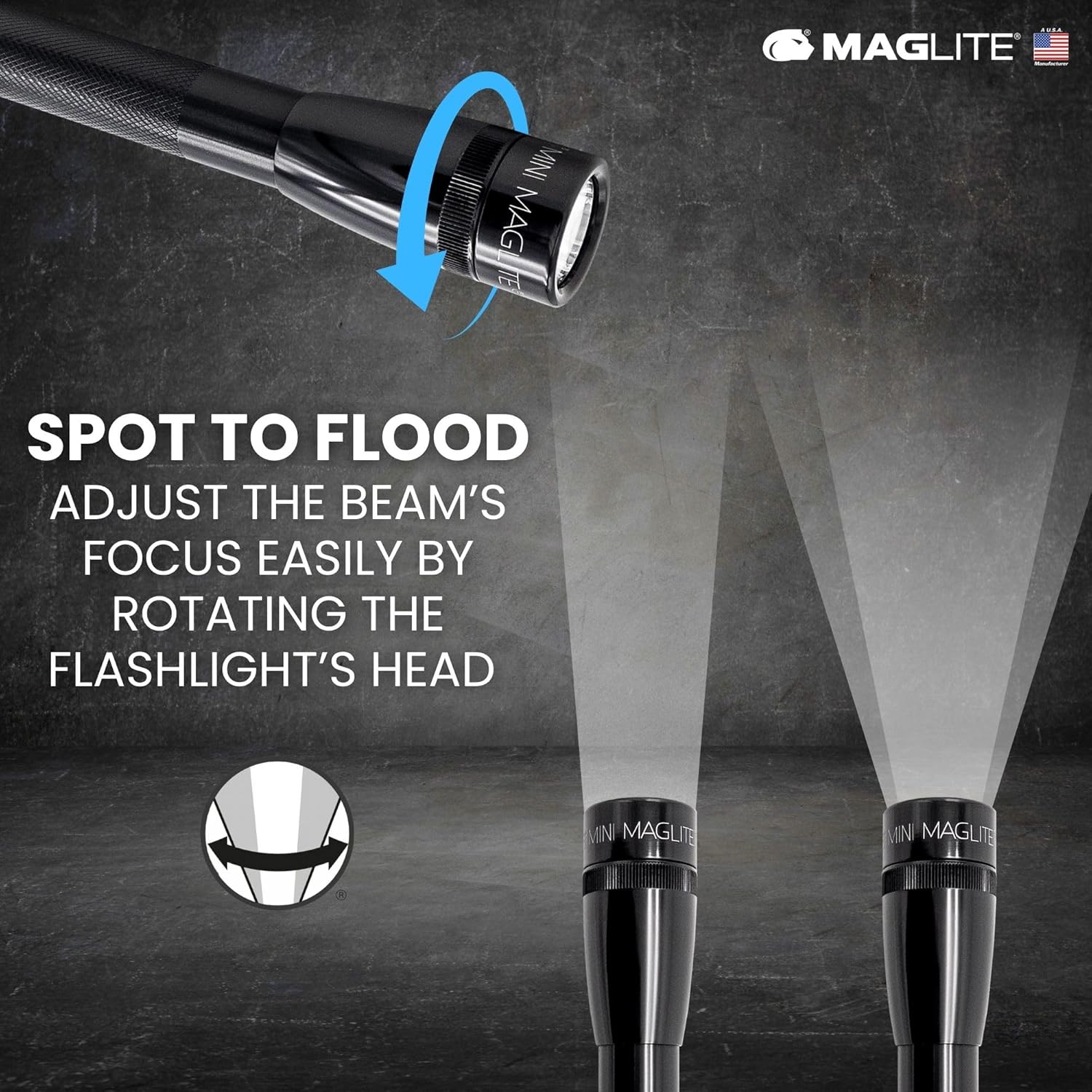 MAGLITE Mini 2-Cell AA LED Flashlight Combo Pack
