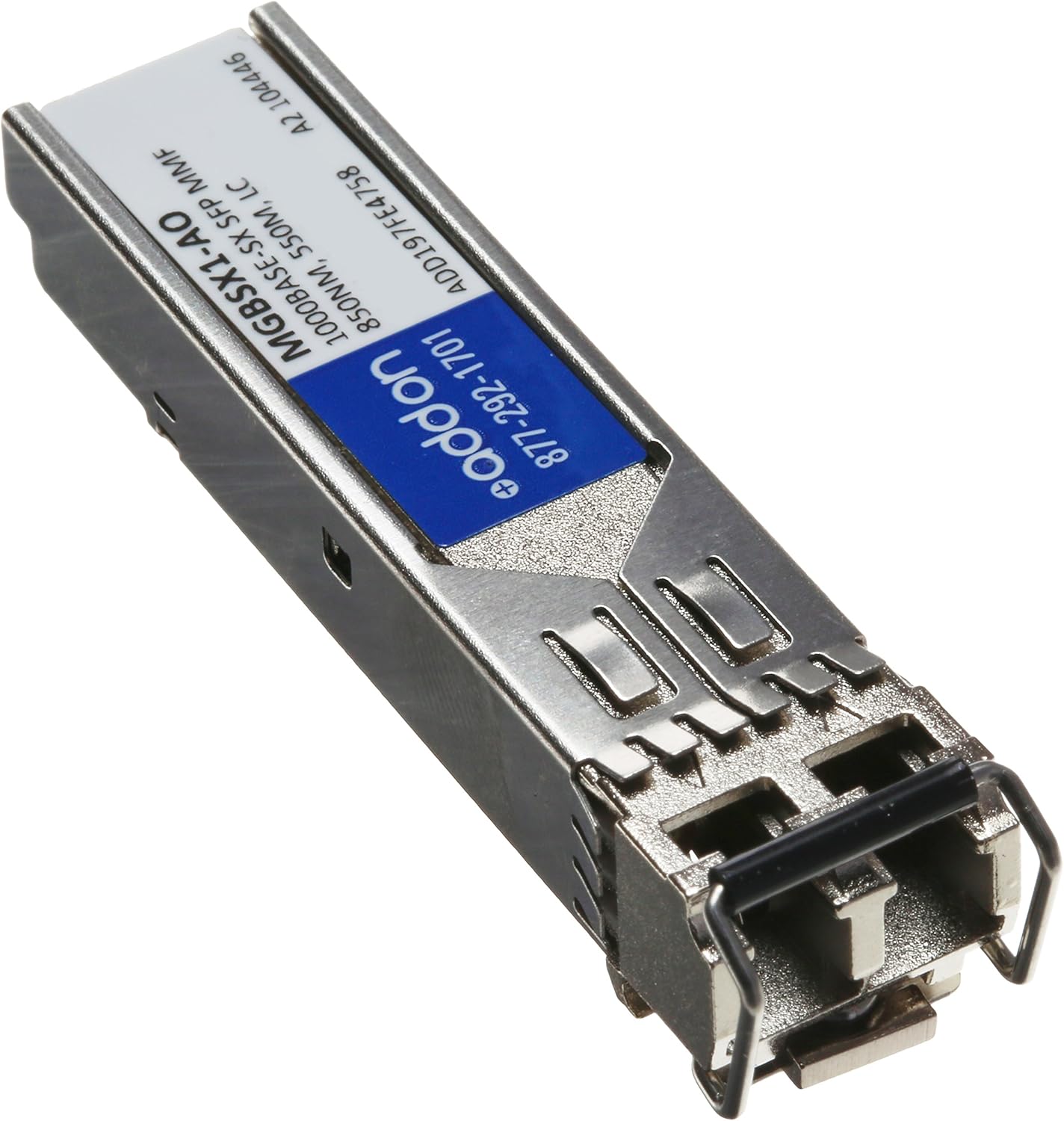 ADDON Linksys MGBSX1 Compatible TAA Compliant 1000BASE-SX SFP Transceiver (MMF, 850nm, 550m, LC)