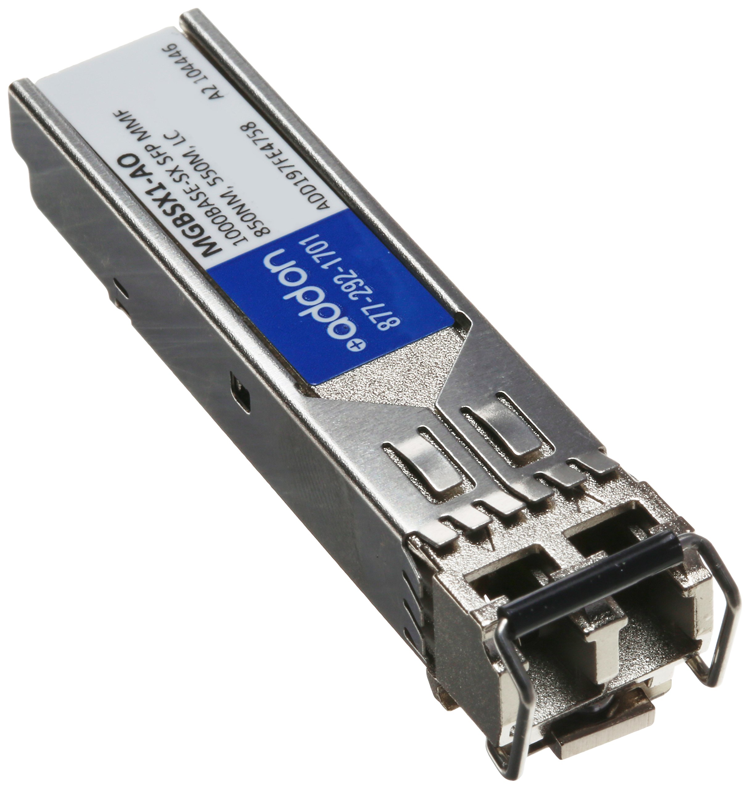 ADDON Linksys MGBSX1 Compatible TAA Compliant 1000BASE-SX SFP Transceiver (MMF, 850nm, 550m, LC)