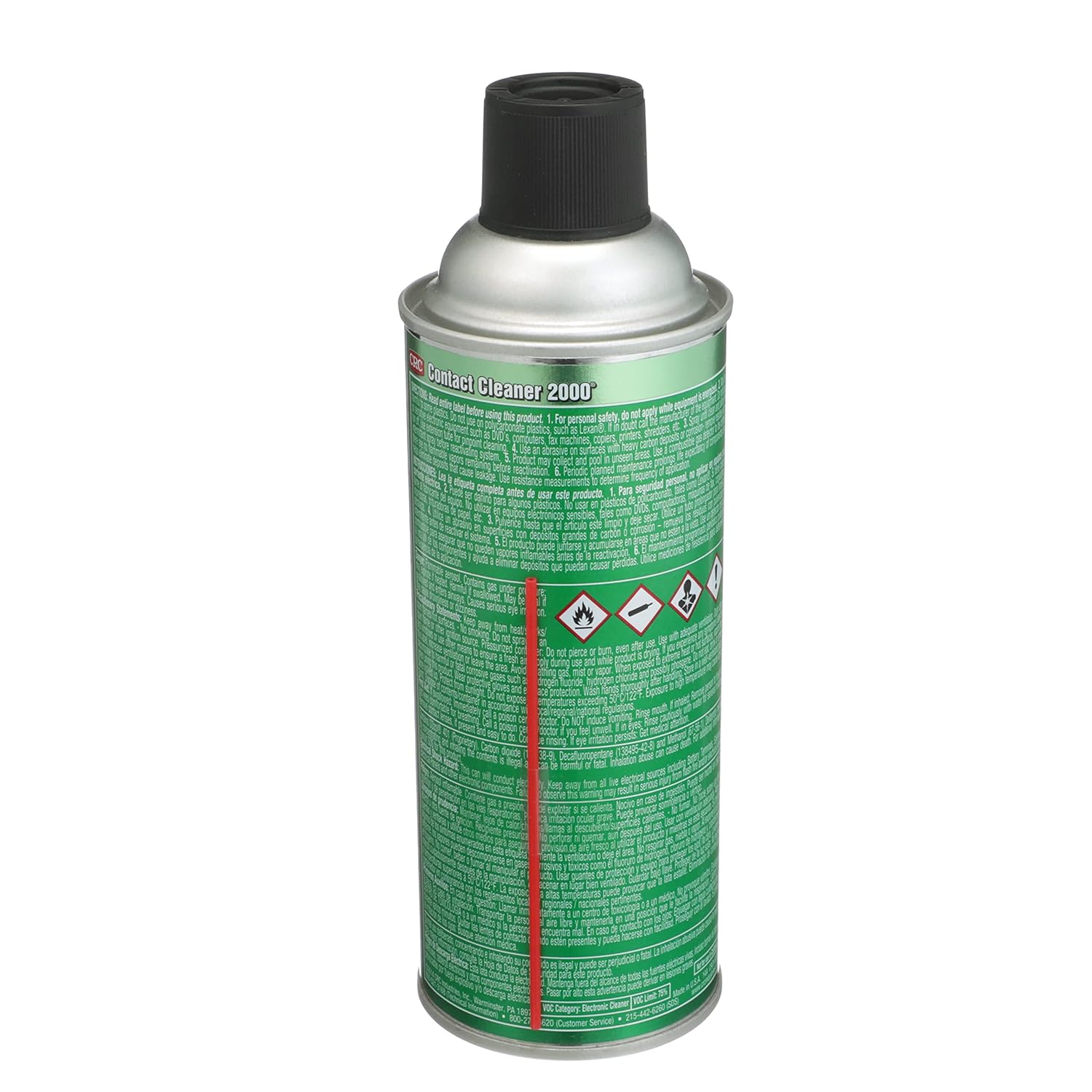 CRC - 3150 Precision Contact Cleaner 2000, 13 oz Aerosol Can, Clear 1 Pack