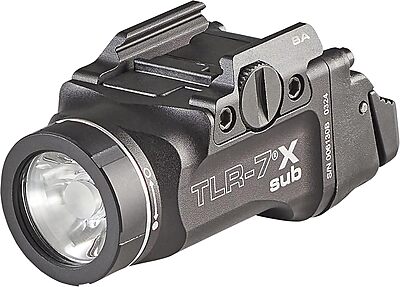 Streamlight 69408 TLR-7 X sub 500-Lumen 5000-Candela Weapon Light Designed Exclusively and Solely for Springfield Armory