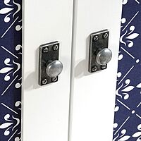 SAUDER Cottage Road 72in Library Bookcase with Doors and Adjustable Shelves