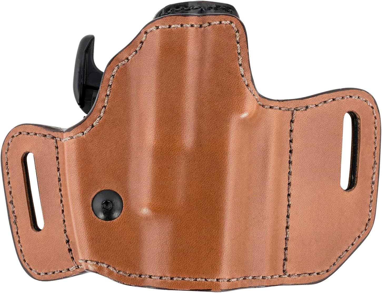 BIANCHI 126GLS Assent Pro-Fit Open-Top Leather Holster with GLS Retention